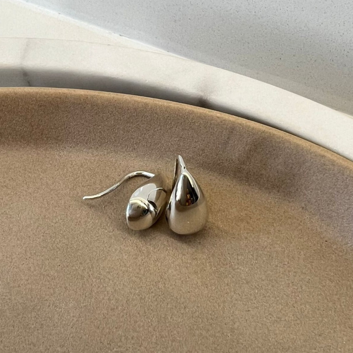 Fine and Yonder Earrings Silver Dewdrop Earings