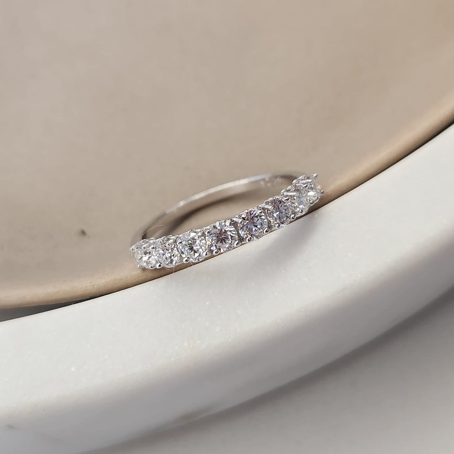 Fine and Yonder Rings Evie Moissanite Ring