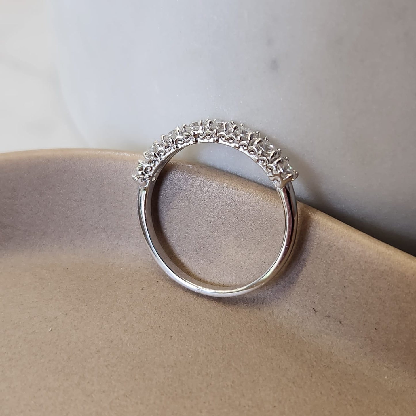 Fine and Yonder Rings Evie Moissanite Ring