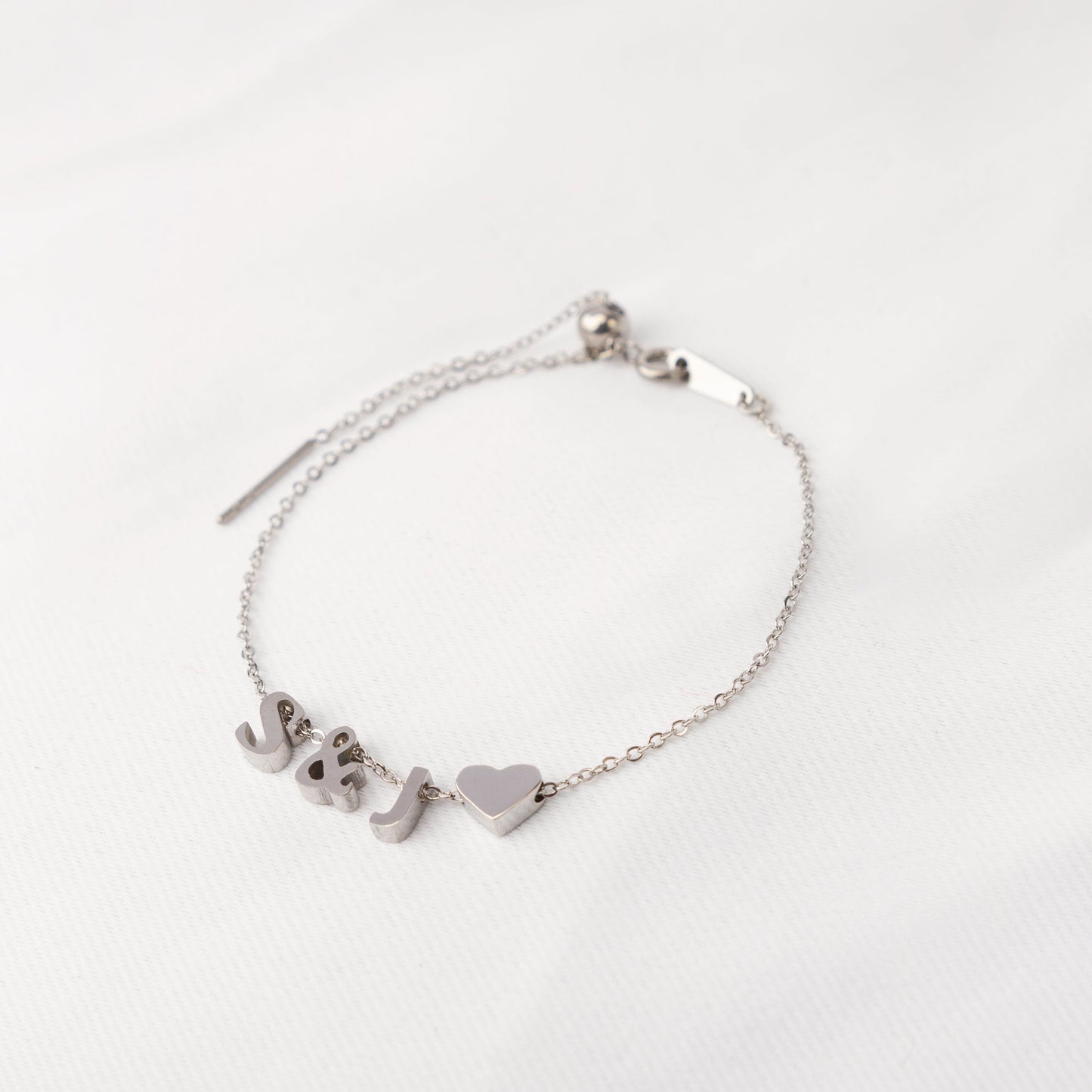 Fine and Yonder Letter Bracelet