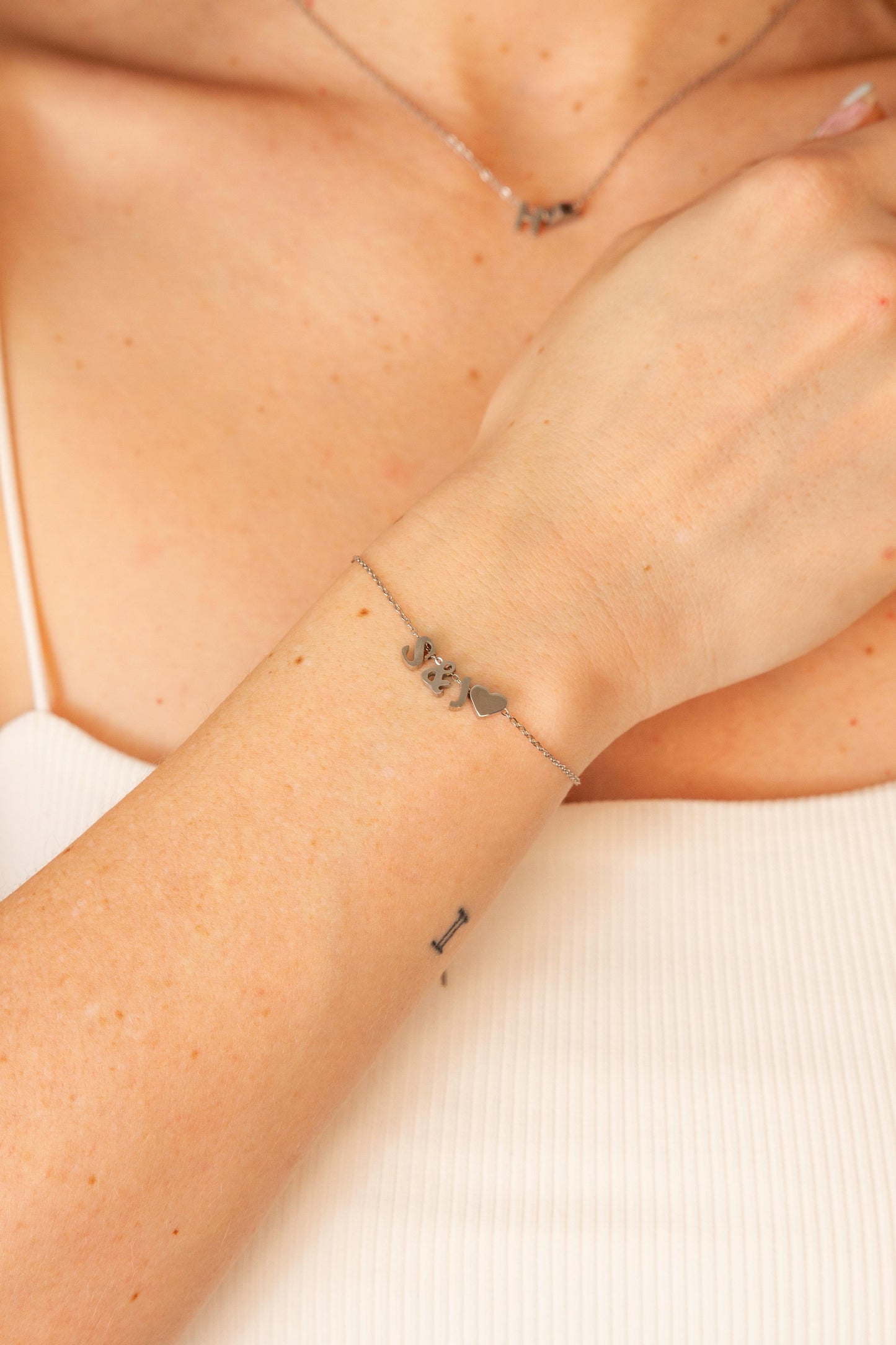 Fine and Yonder Letter Bracelet