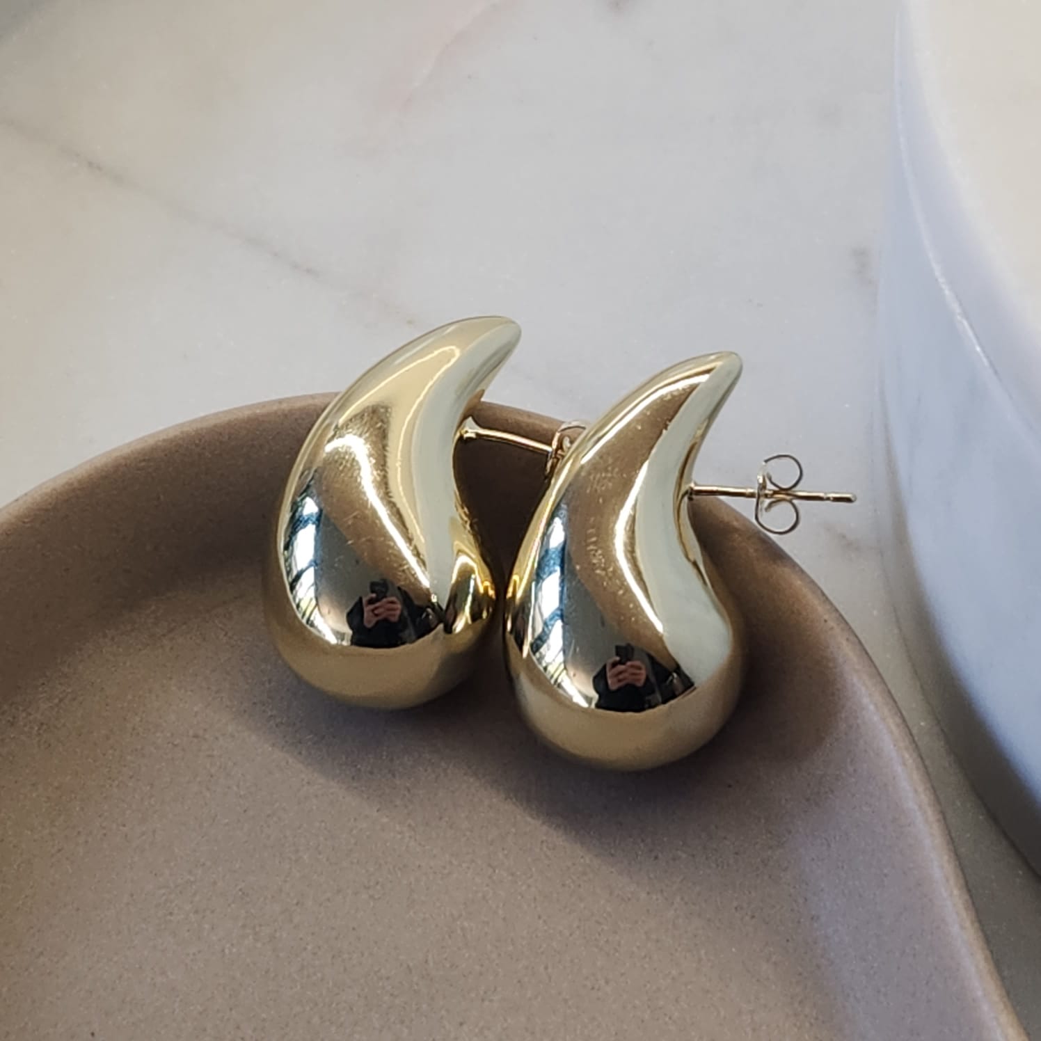 Fine and Yonder Earrings Gold Drop Earrings