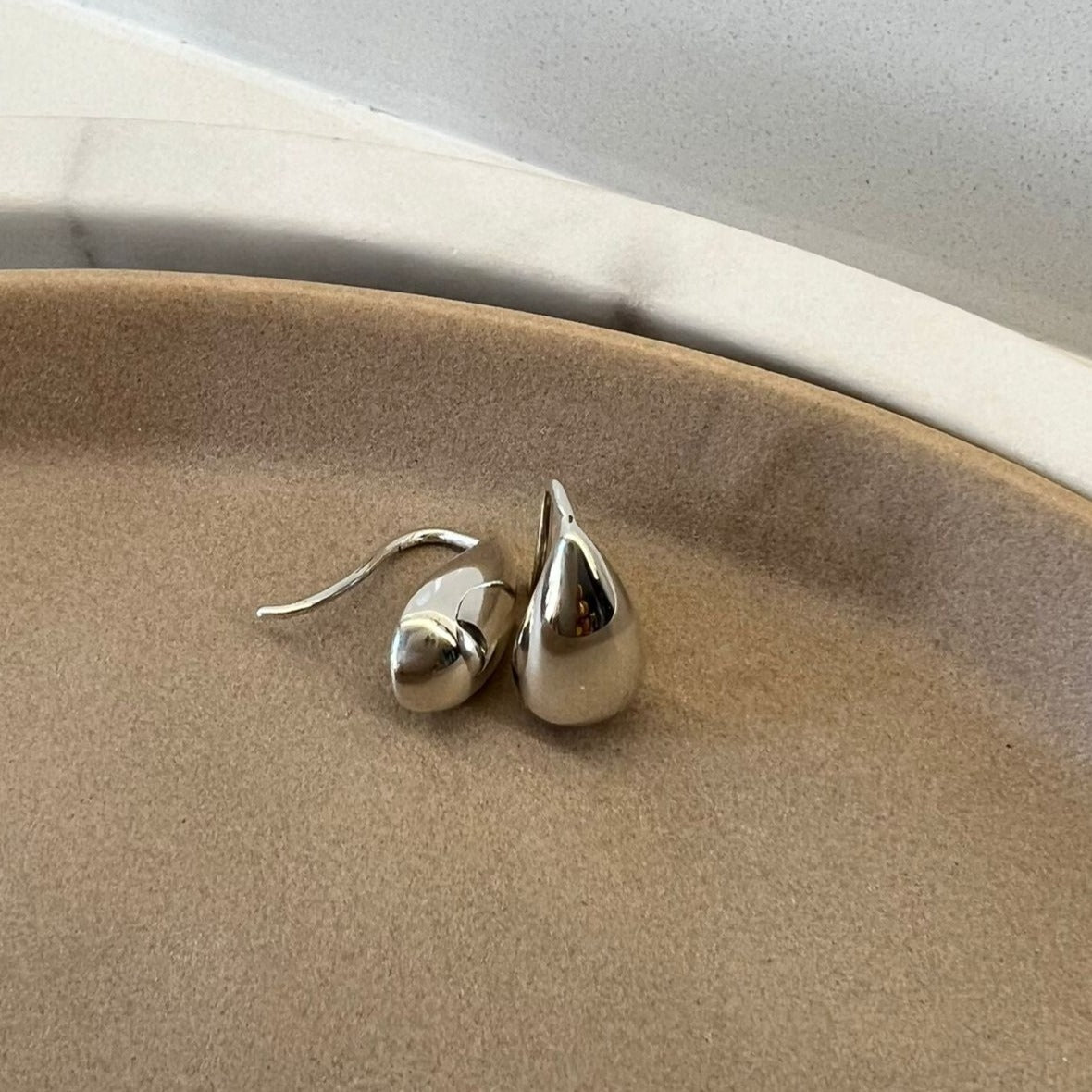 Fine and Yonder Earrings Silver Dewdrop  Earings