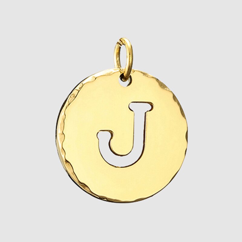 Fine and Yonder J White & Gold Initial Necklace