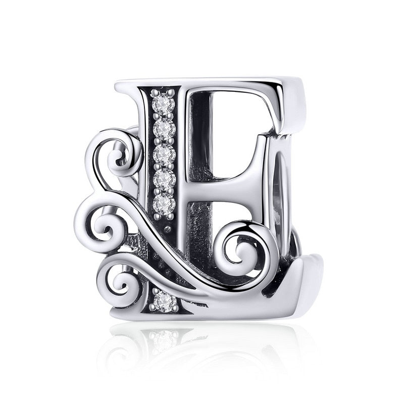 Fine and Yonder Jewelry E Vintage Alphabet Charm