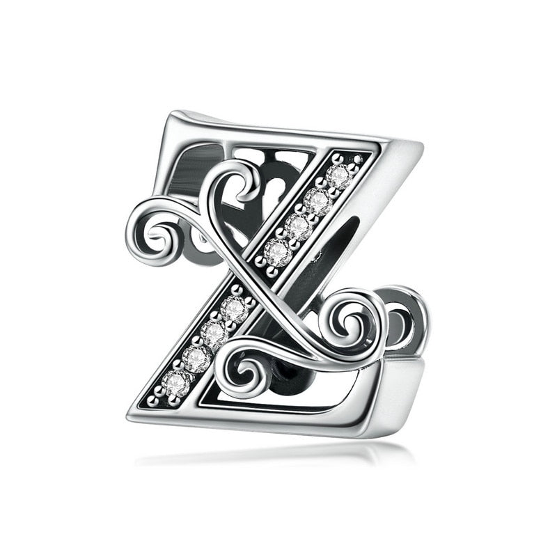 Fine and Yonder Jewelry Z Vintage Alphabet Charm
