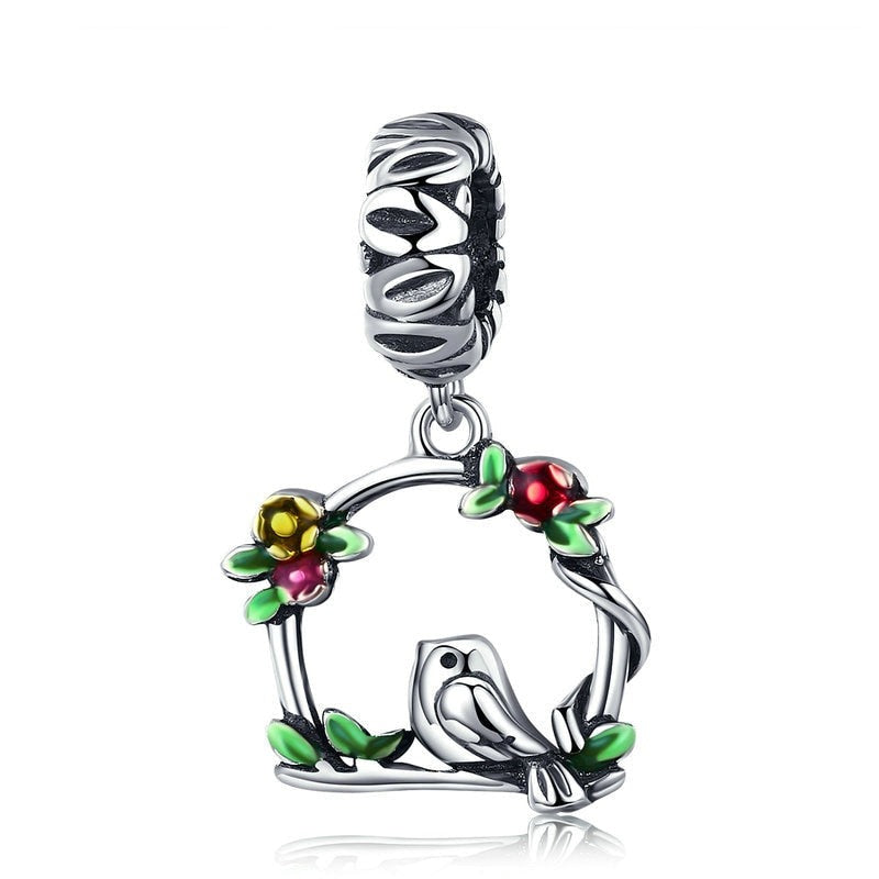 Fine and Yonder Spring Bird Pendant Charm