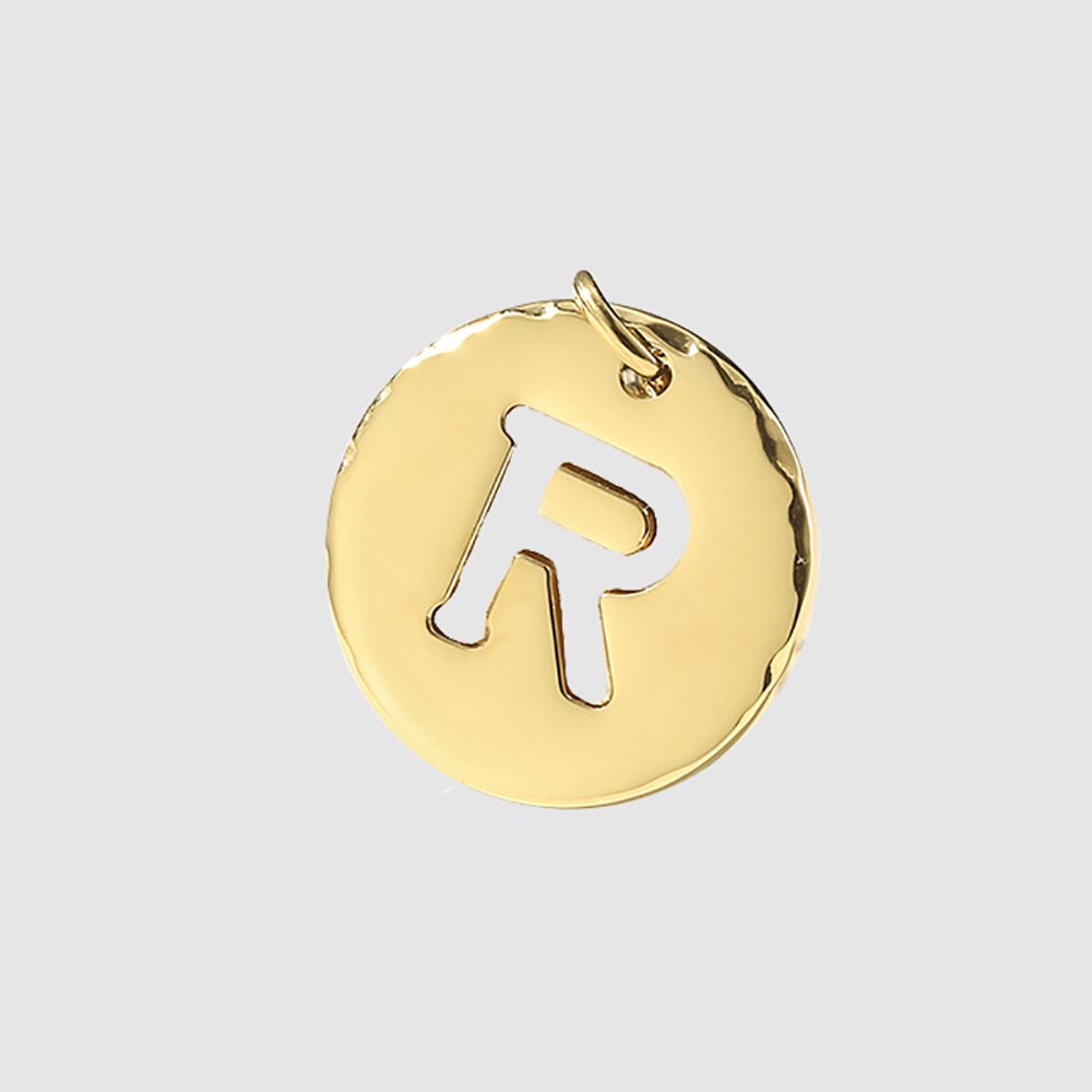 Fine and Yonder White & Gold Initial Necklace